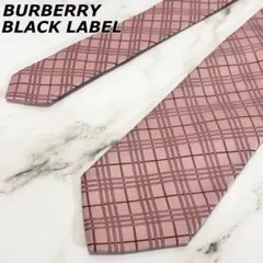 BURBERRY BLACK LABEL ネクタイ シルク100%チェック柄のサムネイル
