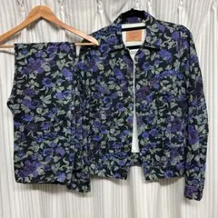 Supreme×Levi's Roses セットアップ