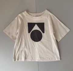 MAIN STORY プリントTシャツ 4-5y 生成り 半袖のサムネイル
