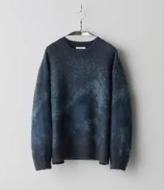 ［WYM］MOHAIR BLEND JACQUARD SHAGGY KNITのサムネイル