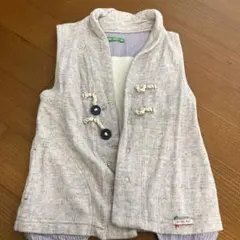 RAG MART ベスト 120サイズ グレー