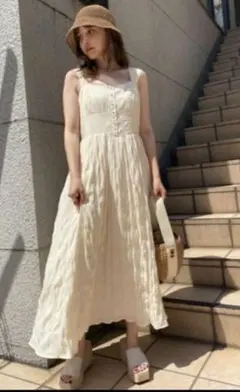 ワンアフターアナザーナイスクラップ　フレアワンピース