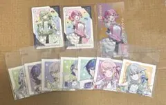 プロセカ プロジェクトセカイ 感謝祭 グリーティングカード 箔押し