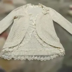 お値下axes femme アイボリー カーディガン