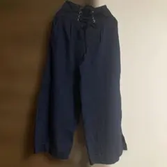 美品！ CECIL McBEE デニム ワイドパンツ Lサイズ