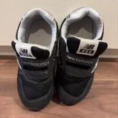 New Balance 996 スニーカー ブラック/グレー　15.5センチ