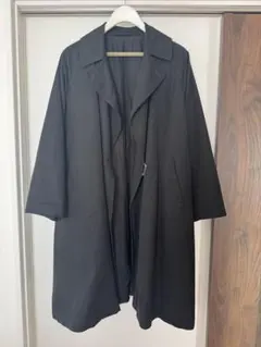 コモリ　comoli タイロッケンコート　ブラック　サイズ3 23SS