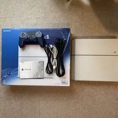 美品！　PlayStation 4 500GB 本体 純正コントローラー付き