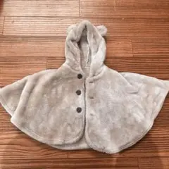 フード付きポンチョ 60-80cm