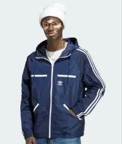 adidasオリジナルズ廃盤ナイロンパーカートラックジャケットウィンドブレーカー