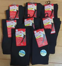 DAISO ロゴム跡が付きにくいハイソックス 8足セット