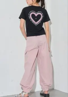 【新品２点セット】BiSKEE Tシャツカーゴパンツセット