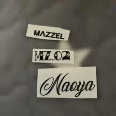 MAZZEL MZ.02 Naoya ステッカーセット