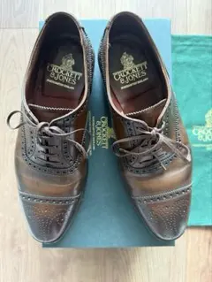 ★美品 CROCKETT&JONES COVENTRY ダークブラウンのサムネイル