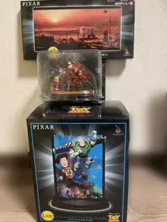 PIXAR フィギュアセット ラストワン賞＋G賞＋オマケ PIXAR (ピクサー) TOY STORY ラストワン賞 ポスターフィギュア