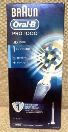 Braun Oral-B PRO 1000 電動歯ブラシ本体