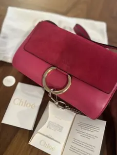 Chloé フェイ　ショルダーバッグ ピンクのサムネイル