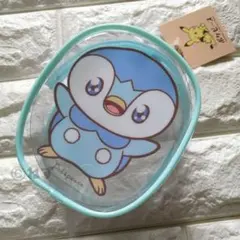 【ポッチャマ】新品 ポケモン ポケピースダイカットポーチ サンキューマート