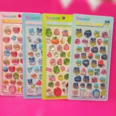 3D立体シール④点set☆たまごっち