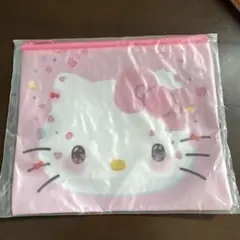 ハローキティHAPPYくじ　フラットポーチ