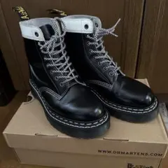 Dr.Martens JADON XL 8ホール UK3 ブーツ レア黒 厚底 - メルカリ