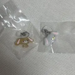 サンリオ ゆるっとめじるしアクセサリー しろうさ&くろうさ