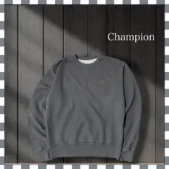 5251/チャンピオン ワンポイント刺繍ロゴ スウェット M
