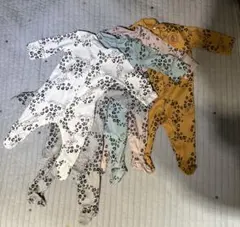 ネクスト　NEXT ベビー　ヒョウ柄ロンパース5点セット 95cmまで