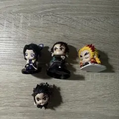 鬼滅の刃 ミニフィギュア 4点セット
