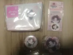 忍たま乱太郎 フリューくじ ふんわり桜もちぴこの段 山田利吉　4点セット