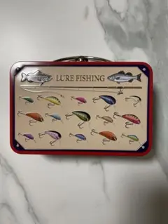 ルアーフィッシング収納ボックス 空き缶