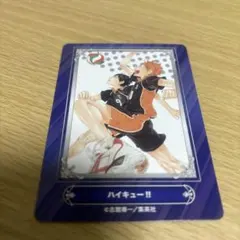 ハイキューアニメイト　カード　ジャンプ　特典