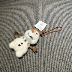 【タグ付】劇団四季 オラフ ぬいぐるみストラップバッジ