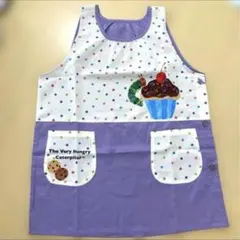 新品　はらぺこあおむし　保育士エプロン