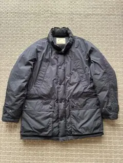 値下げ】極暖 ナノユニバース 西川ダウン スタンドネックダウンジャケット 黒 L