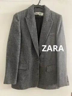 ZARA グレー テーラードジャケット ザラ