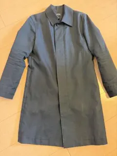 A.P.C. ステンカラーコート ネイビー XSのサムネイル