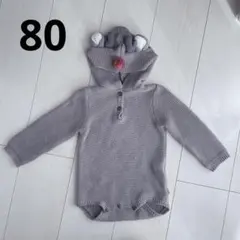 トナカイ　ロンパース　80cm