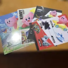 カービィ ワープスター クリアファイル 4枚セット