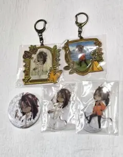 ツイステ展 レオナ・キングスカラー メモリアルメタルチャーム アクリルスタンド