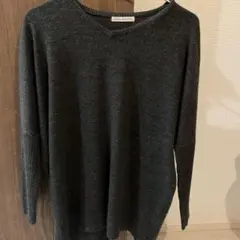 グレー　ニット　ナイスクラップ