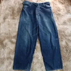 美品 comoli 20SS BELTED DENIM PANTS ３sizeのサムネイル