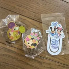 ディズニーシー　ピンバッジ　おまけクリップ
