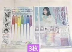 東山奈央　東山タイムズ　フライヤー　チラシ　声優