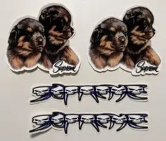 Supreme Puppies 他 26FW ステッカー 4枚セット