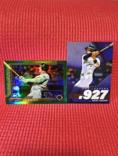 ブレント・ルッカー Topps MLB アスレチックス 99シリ他　2枚セット