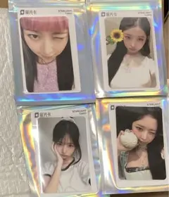 IVE レイ　secret 中国QQmusic 限定トレカ　4枚セット