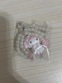 ホワイトフリルデザインシリーズ　シークレットストラップ　マイメロディ