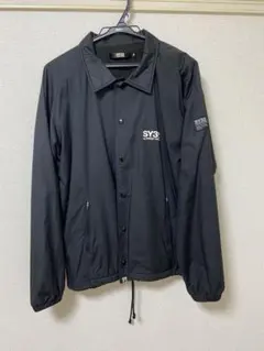 SY32 ブラック ナイロンジャケット