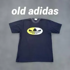海外規格 オーバル 2tone 90s old adidas Black